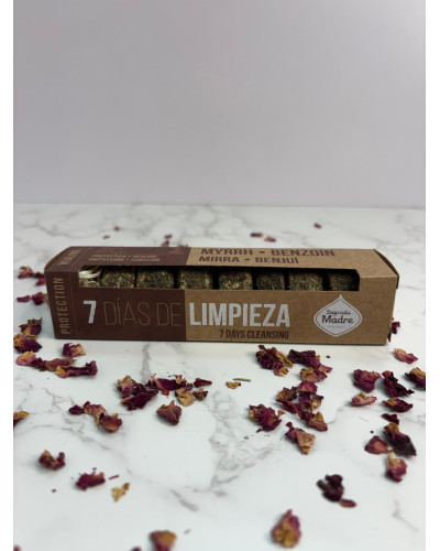 Pastilla defumación 7 días de limpieza