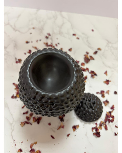 Quemador de fragancias Buda Negro