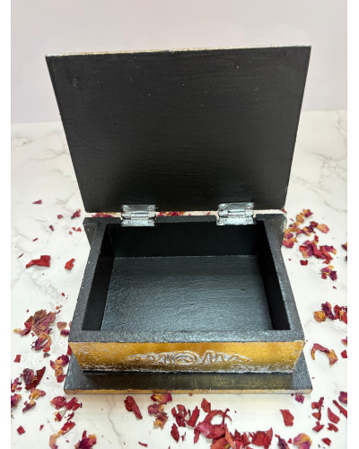 Caja Dorada Nudo de Bruja