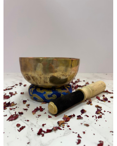 Cuenco Tibetano Dorado