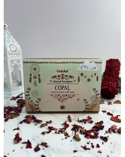 Copas de resina de Copal