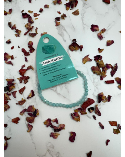 Pulsera de Amazonita