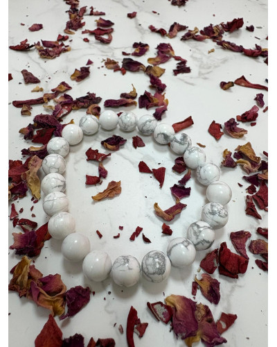 Pulsera Jaspe Blanco