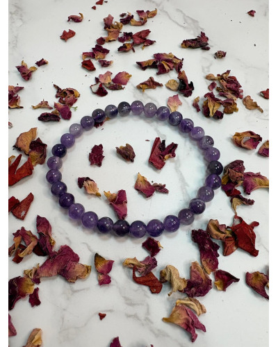 Pulsera Amatista Chevron