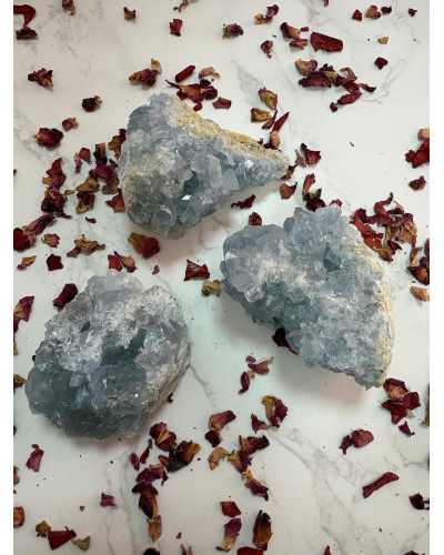 Drusa de Celestita Mediana