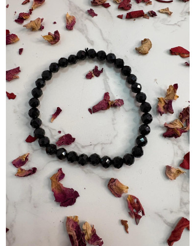 Pulsera Turmalina Facetada
