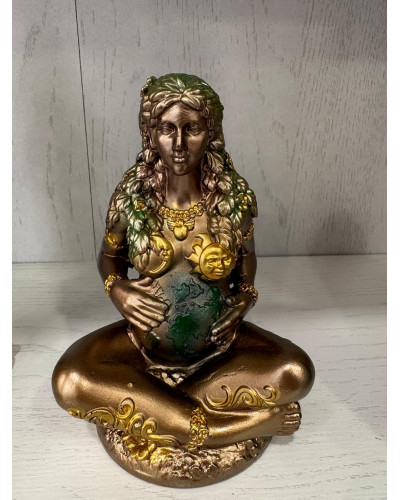 Diosa Gaia Dorado